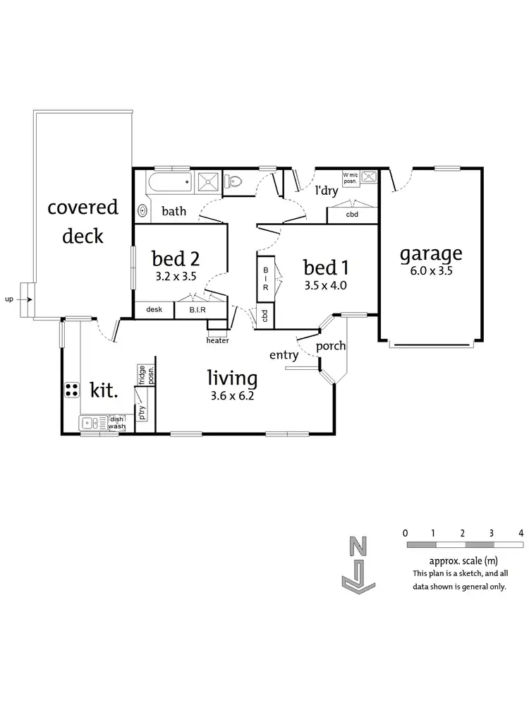 Floorplan of Homely house listing, 1/30 Railway Crescent, Croydon VIC 3136