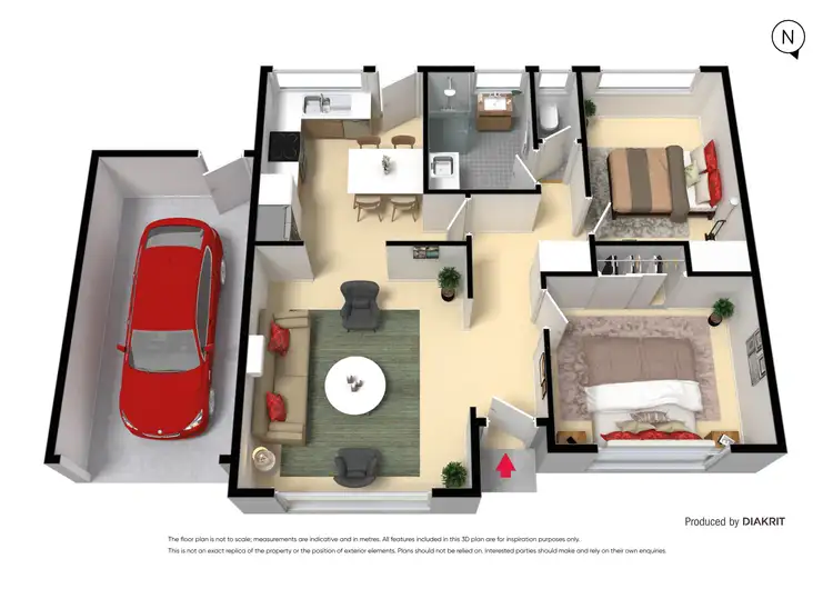 Floorplan of Homely villa listing, 4/20 Angliss Street, Yarraville VIC 3013