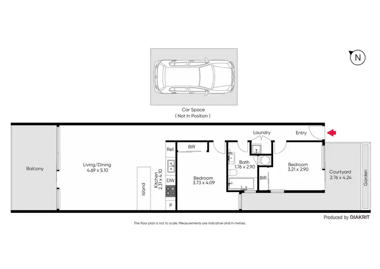 Floorplan of Homely apartment listing, 8/333 Coventry Street, South Melbourne VIC 3205