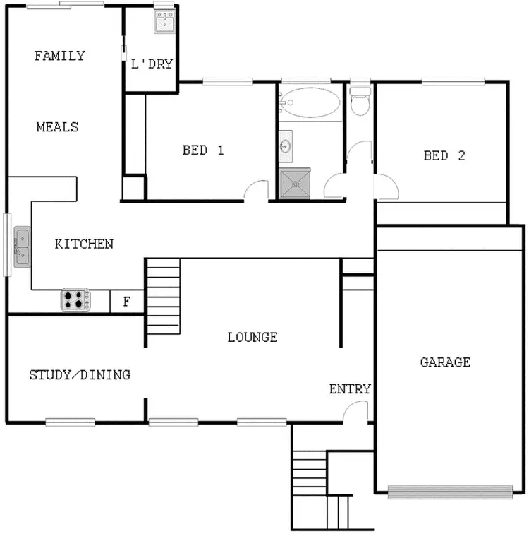 Floorplan of Homely house listing, 12/17 Moyes Crescent, Holt ACT 2615
