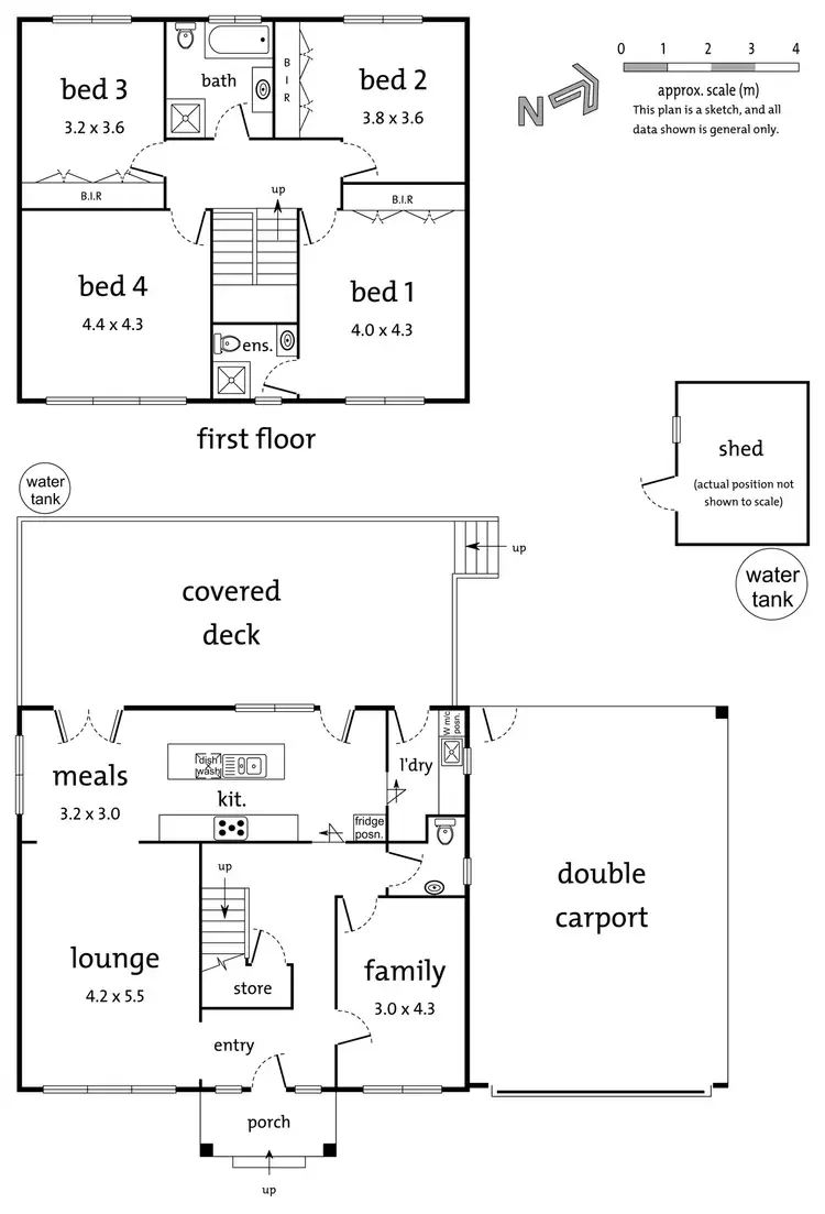 Floorplan of Homely house listing, 1/4 Maple Street, Bayswater VIC 3153