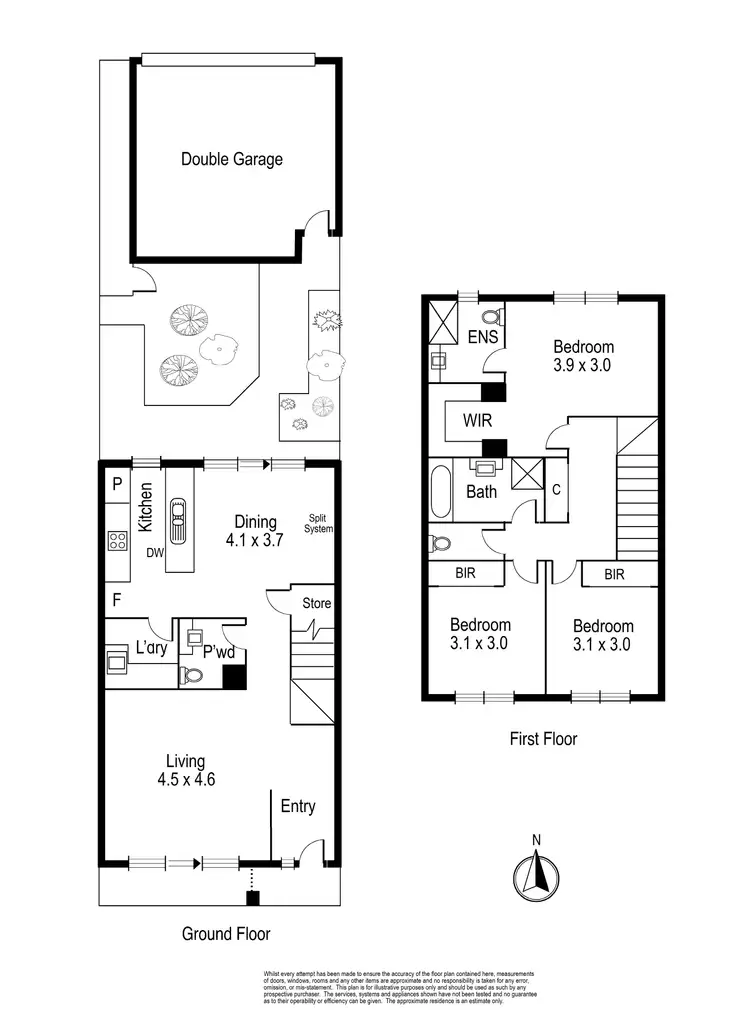 Floorplan of Homely house listing, 36 Lucca Way, Mernda VIC 3754