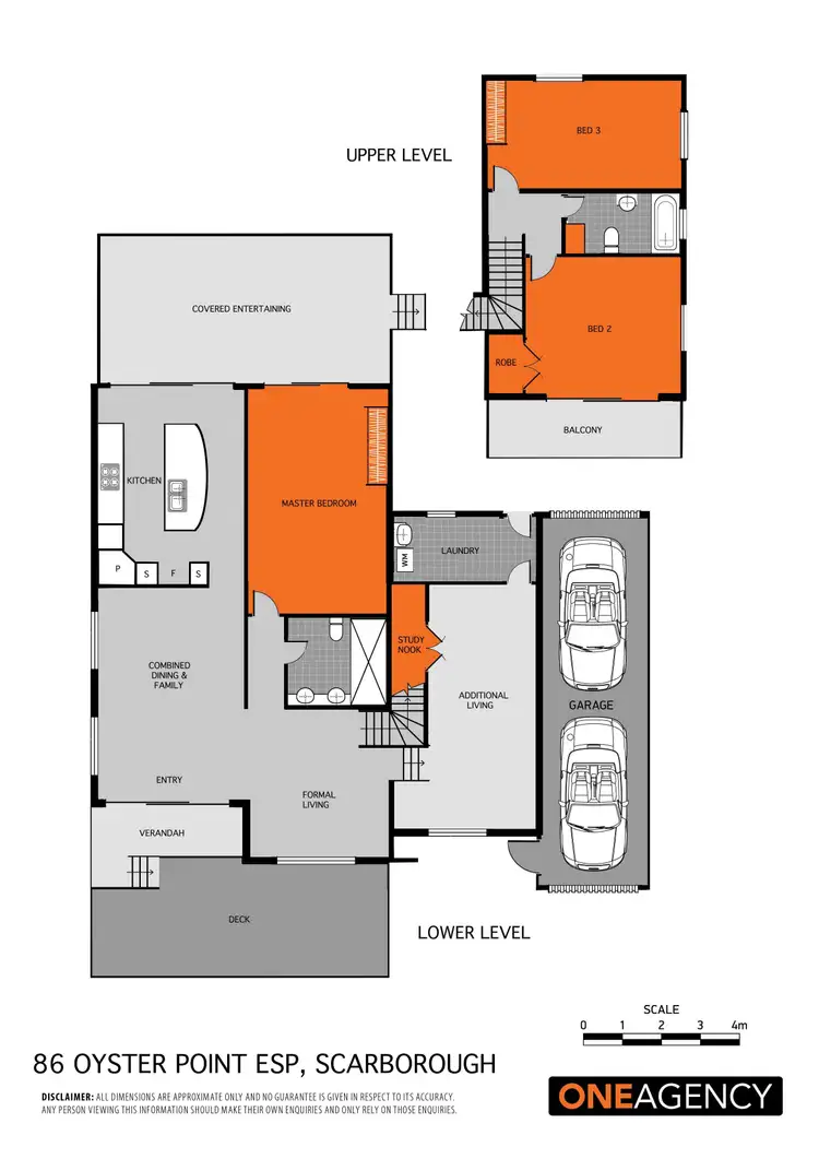 Floorplan of Homely house listing, 86 Oyster Point Esplanade, Scarborough QLD 4020