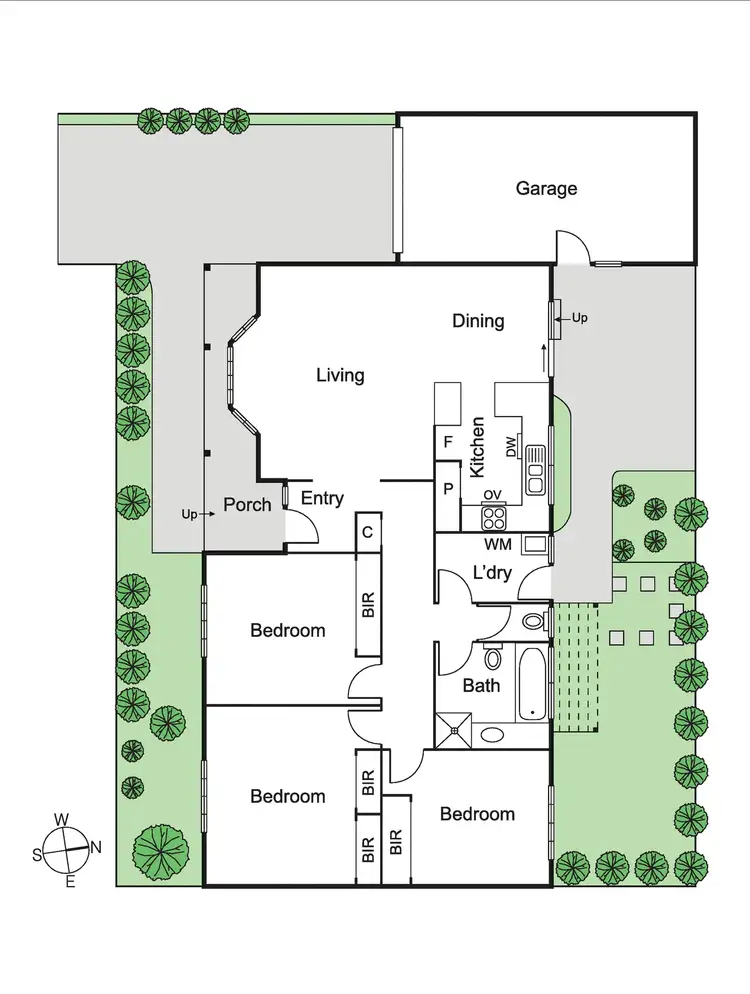 Floorplan of Homely unit listing, 4/70 Woornack Road, Carnegie VIC 3163