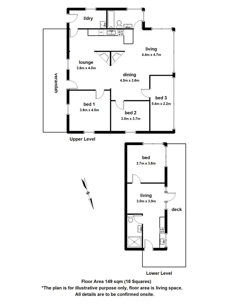 Floorplan of Homely house listing, 7 Allandale Grove, Belgrave VIC 3160