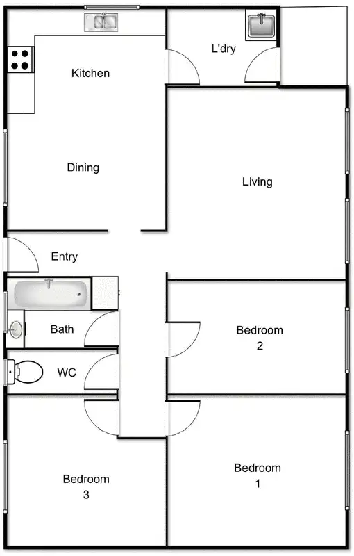 Floorplan of Homely house listing, 26 A'Beckett Street, Watson ACT 2602