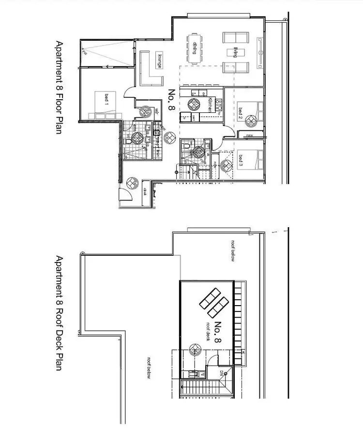 Floorplan of Homely apartment listing, 8/610 Esplanade, Mount Martha VIC 3934