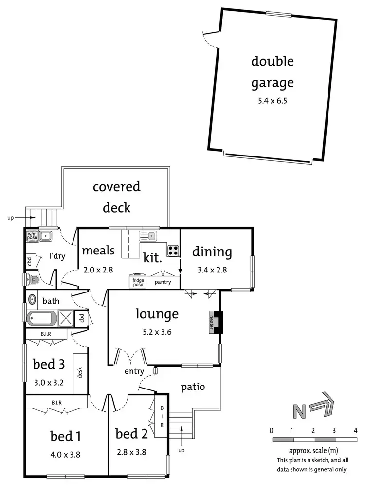 Floorplan of Homely house listing, 82 Gedye Street, Doncaster East VIC 3109
