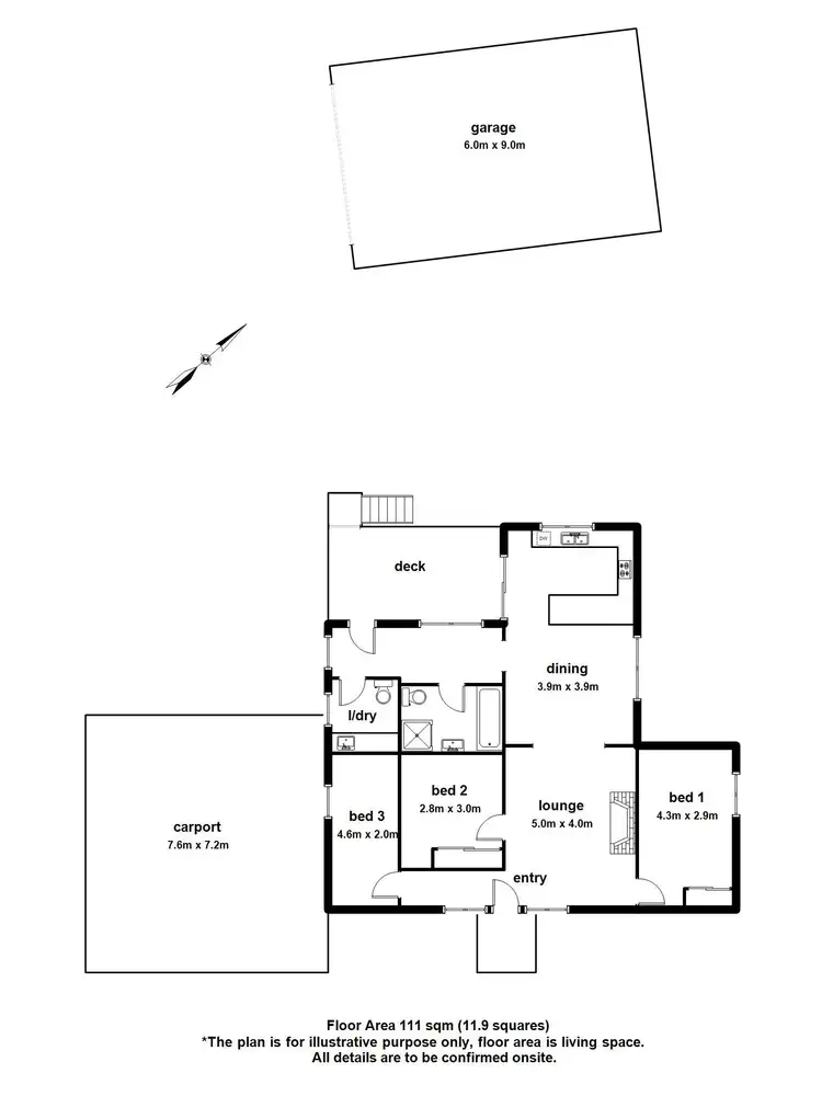 Floorplan of Homely house listing, 167 Belgrave Gembrook Road, Selby VIC 3159