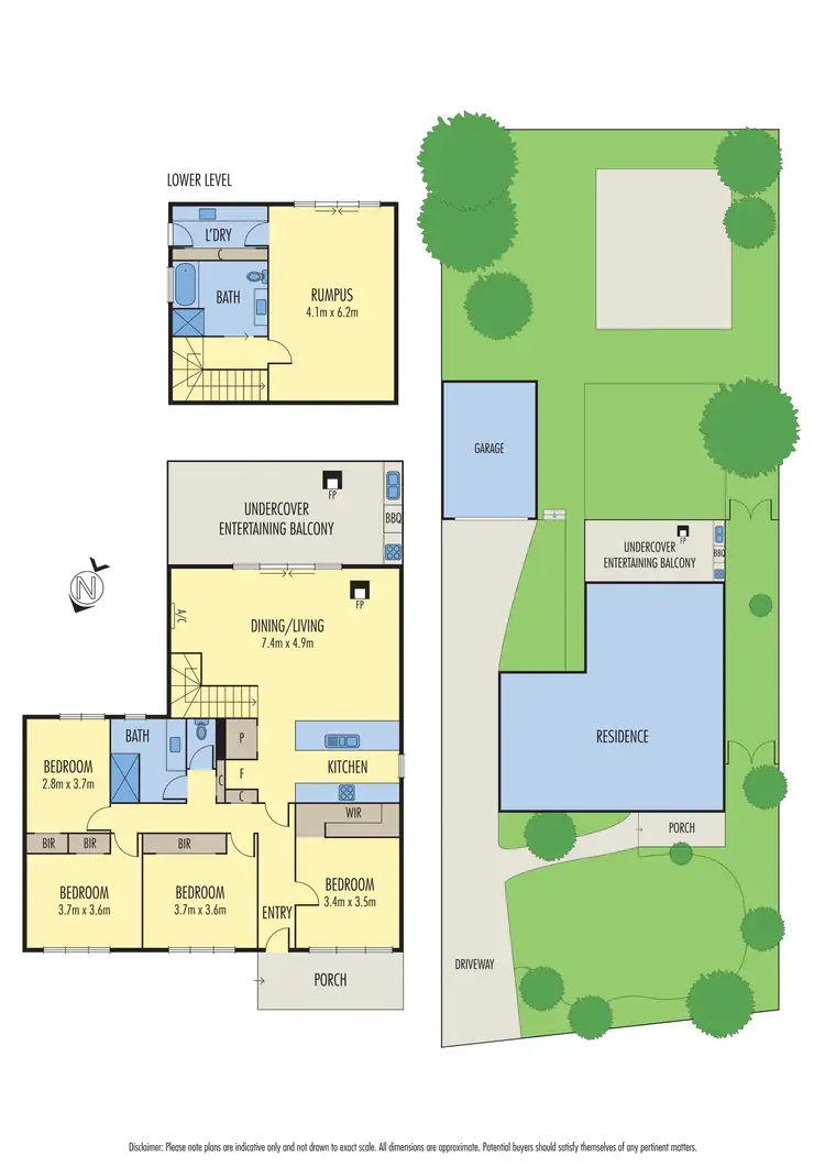 Floorplan of Homely house listing, 15 Hume Street, Greensborough VIC 3088