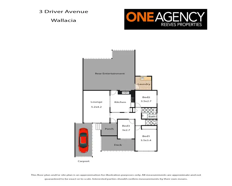 Floorplan of Homely house listing, 3 Driver Avenue, Wallacia NSW 2745