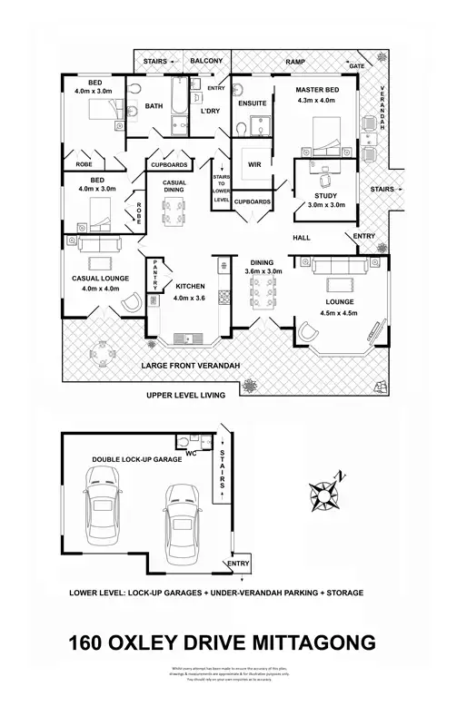 Floorplan of Homely house listing, 160 Oxley Drive, Mittagong NSW 2575