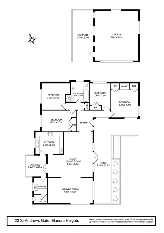Floorplan of Homely house listing, 22 St Andrews Gate, Elanora Heights NSW 2101
