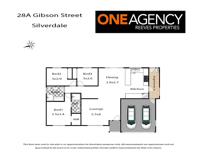 Floorplan of Homely house listing, 28A Gibson Street, Silverdale NSW 2752