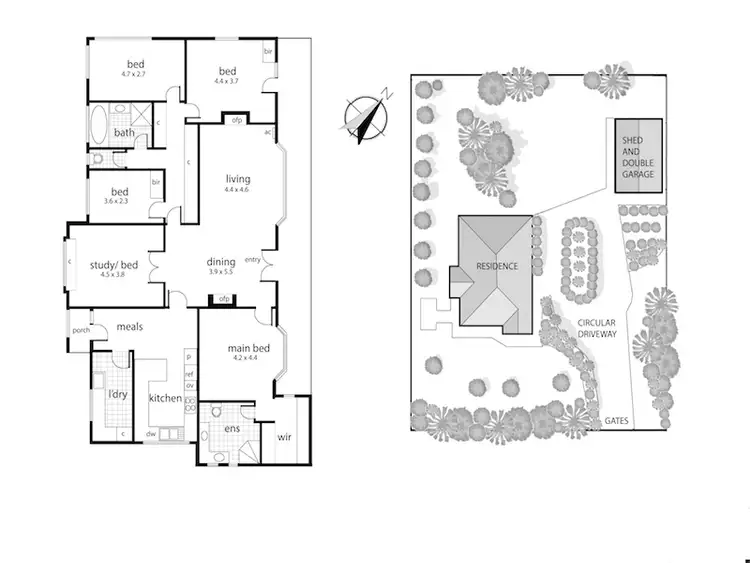 Floorplan of Homely house listing, 30 Munro Street, Blairgowrie VIC 3942