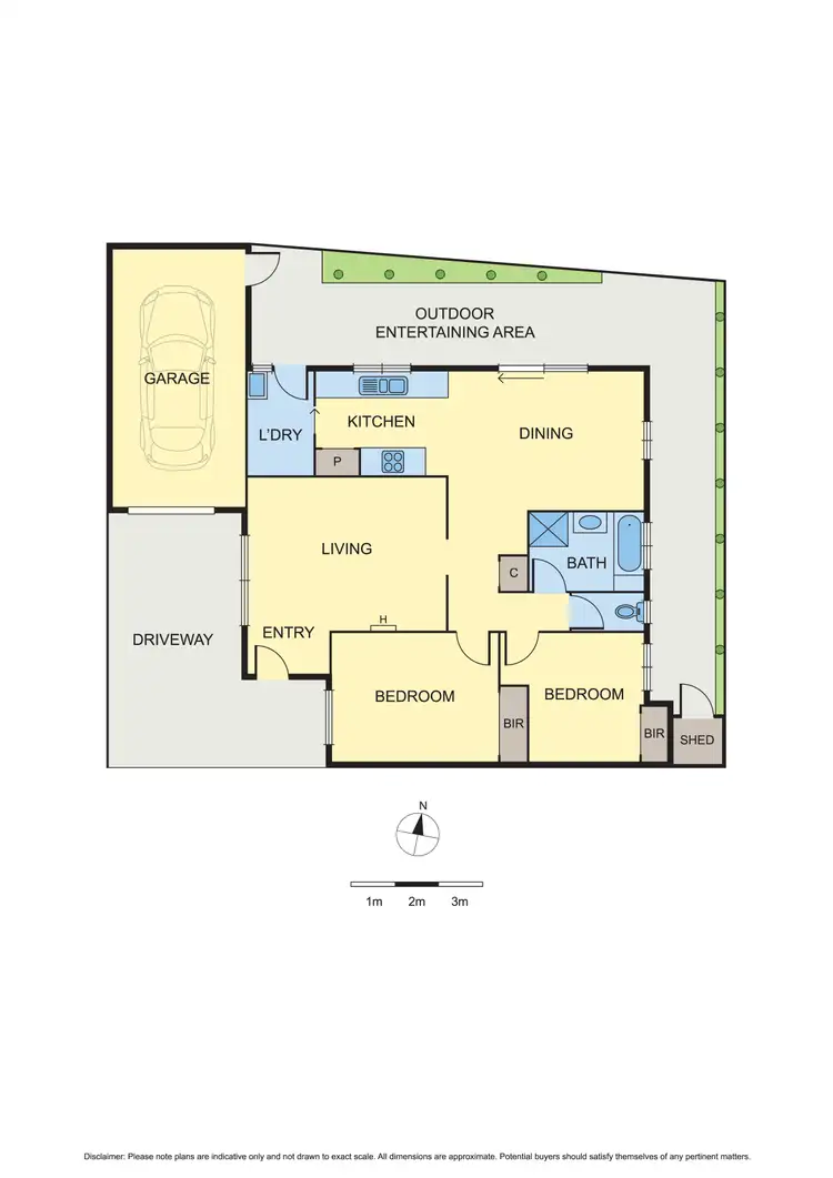 Floorplan of Homely unit listing, 3/9 Exeter Court, Heidelberg West VIC 3081