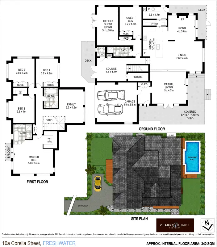 Floorplan of Homely house listing, 10a Corella Street, Freshwater NSW 2096