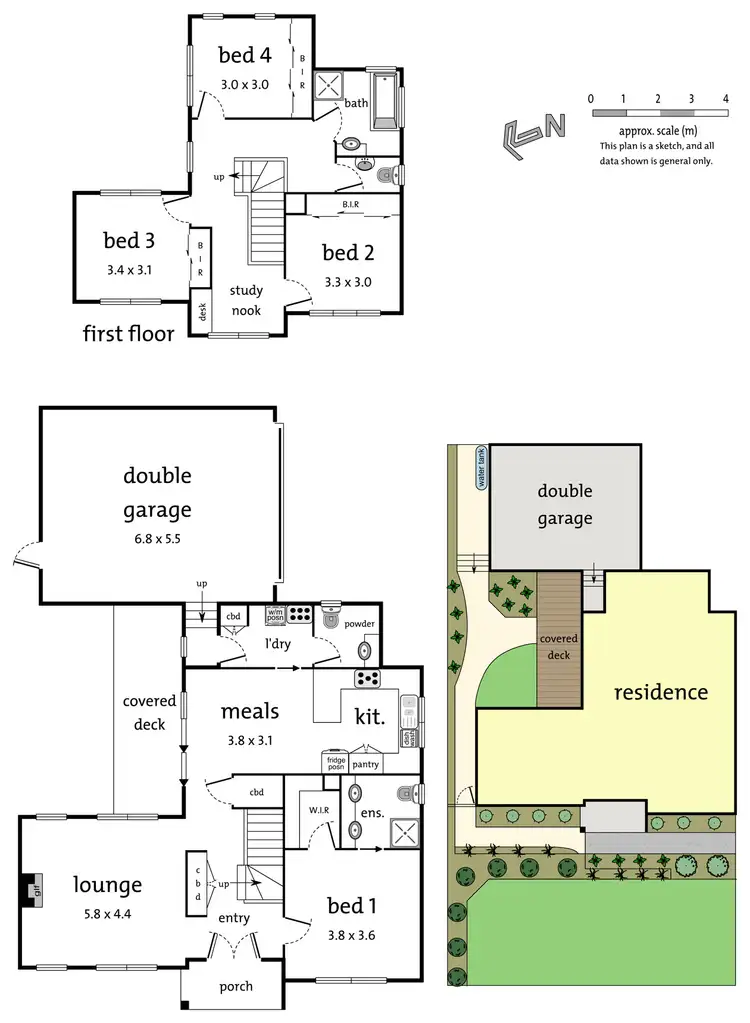 Floorplan of Homely townhouse listing, 16 Morton Road, Burwood VIC 3125