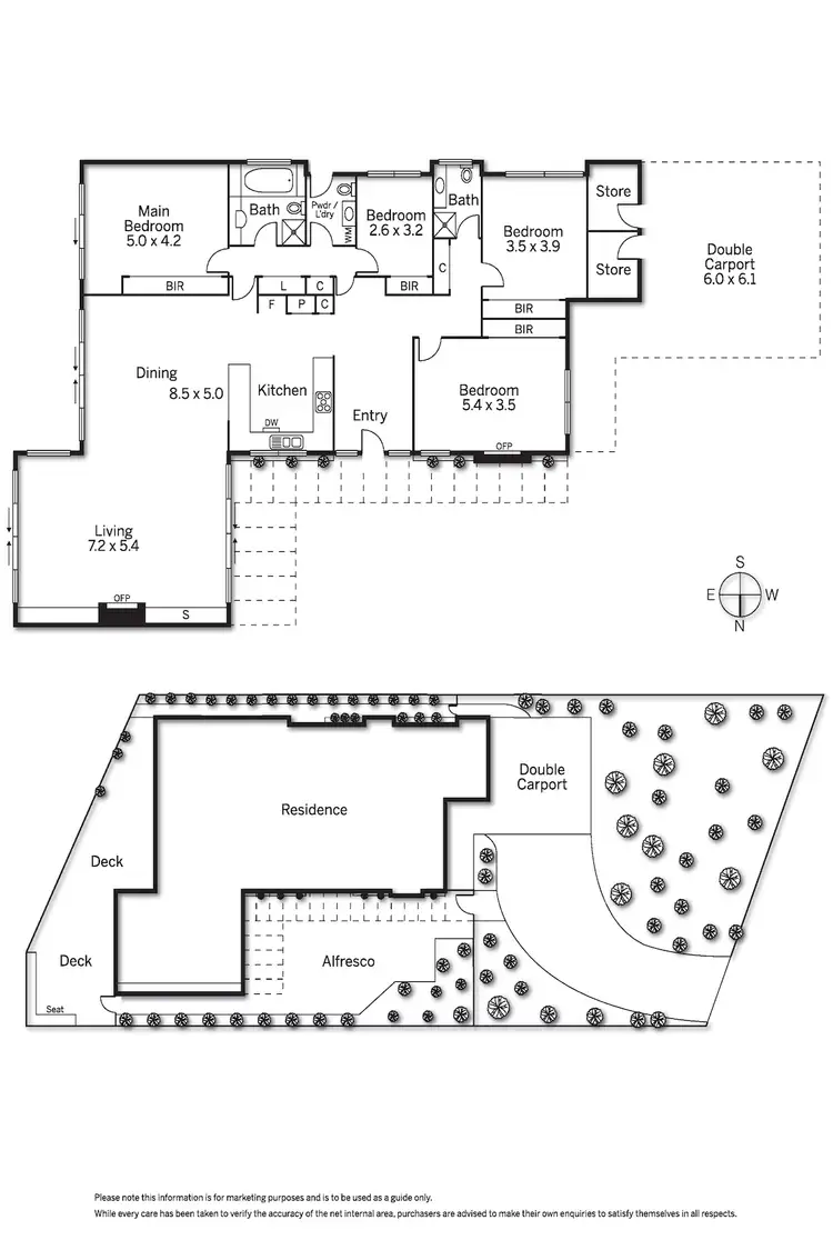 Floorplan of Homely house listing, 13 Latham Drive, Portsea VIC 3944