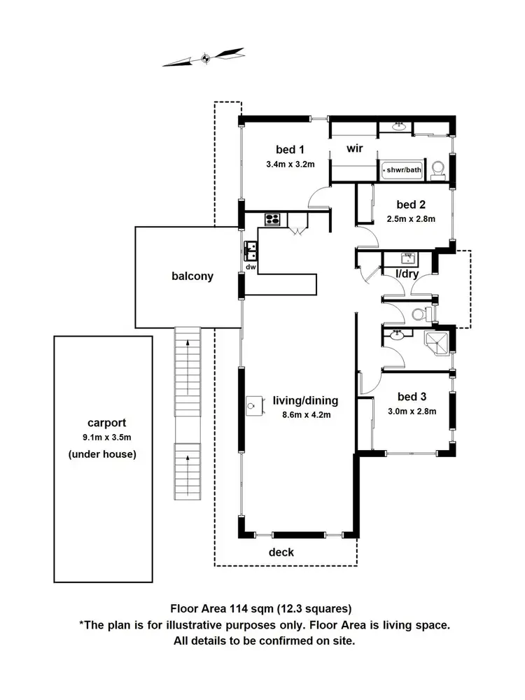 Floorplan of Homely house listing, 28 Lithgow Avenue, Warburton VIC 3799