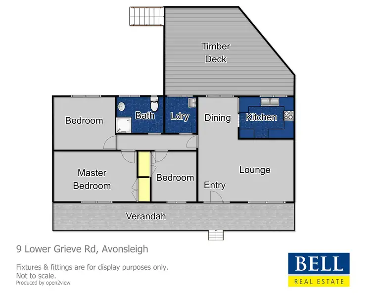 Floorplan of Homely house listing, 9 Lower Grieve Road, Avonsleigh VIC 3782