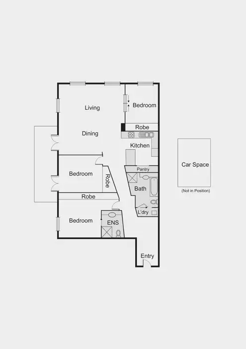 Floorplan of Homely apartment listing, 5A/9 Beach Street, Port Melbourne VIC 3207