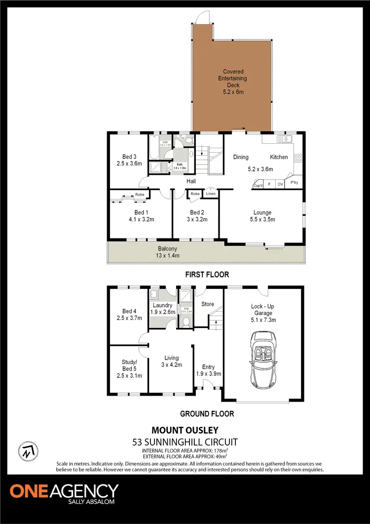 Floorplan of Homely house listing, 53 Sunninghill Circuit, Mount Ousley NSW 2519