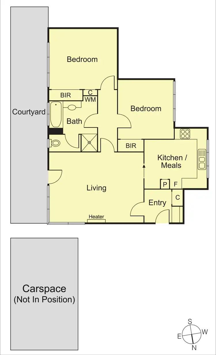 Floorplan of Homely apartment listing, 3/5 Beresford Street, Caulfield North VIC 3161