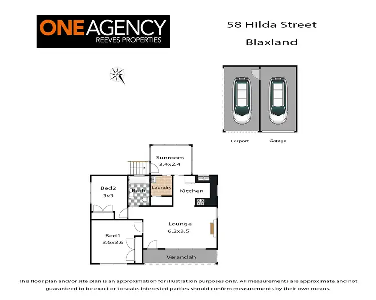Floorplan of Homely house listing, 58 Hilda Street, Blaxland NSW 2774