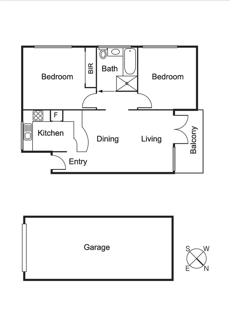 Floorplan of Homely apartment listing, 5/29 Nepean Highway, Elsternwick VIC 3185