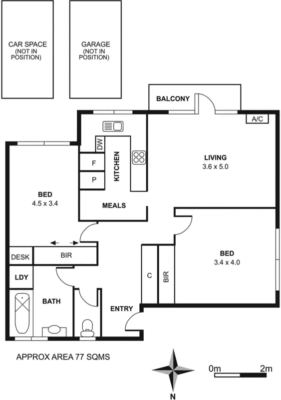 Floorplan of Homely apartment listing, 13/133 Riversdale Road, Hawthorn VIC 3122