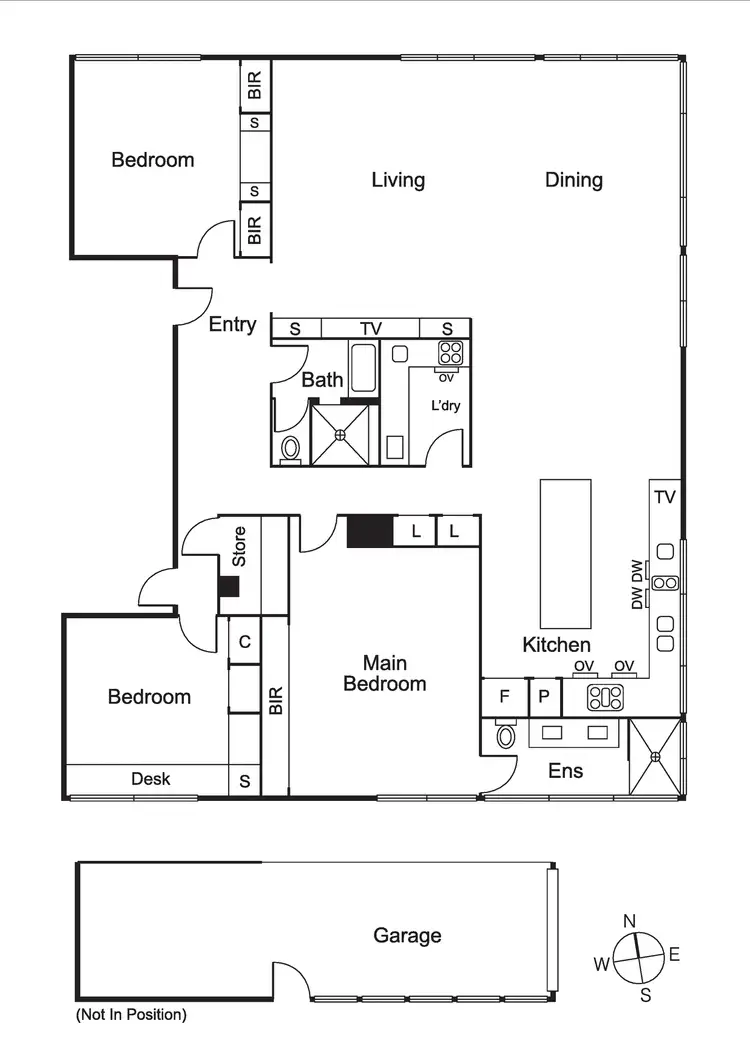 Floorplan of Homely apartment listing, 51/503 Orrong Road, Armadale VIC 3143
