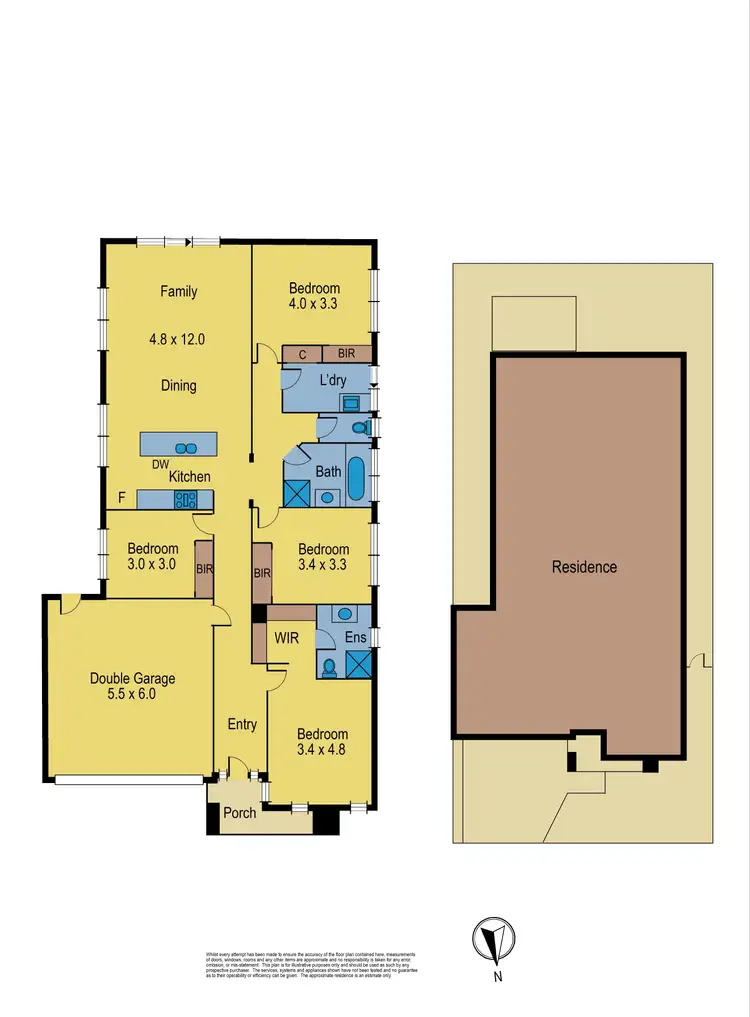 Floorplan of Homely house listing, 5 Murmungee Avenue, Mernda VIC 3754