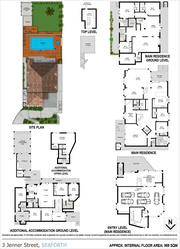 Floorplan of Homely house listing, 3 Jenner Street, Seaforth NSW 2092