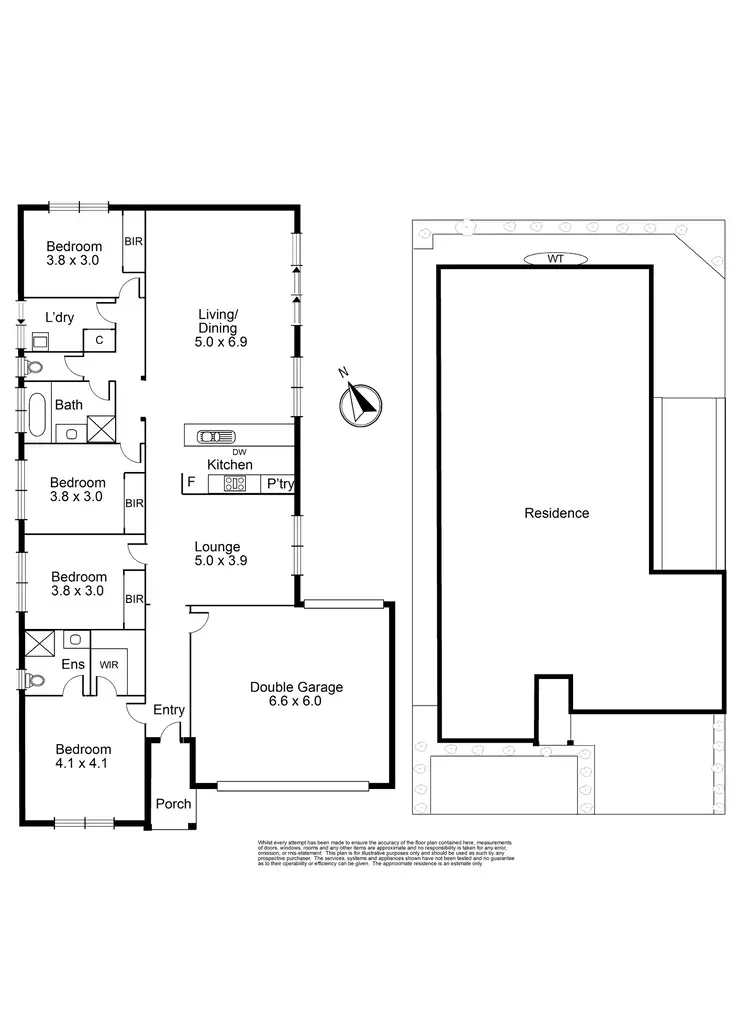 Floorplan of Homely house listing, 104 Everard Road, Mernda VIC 3754