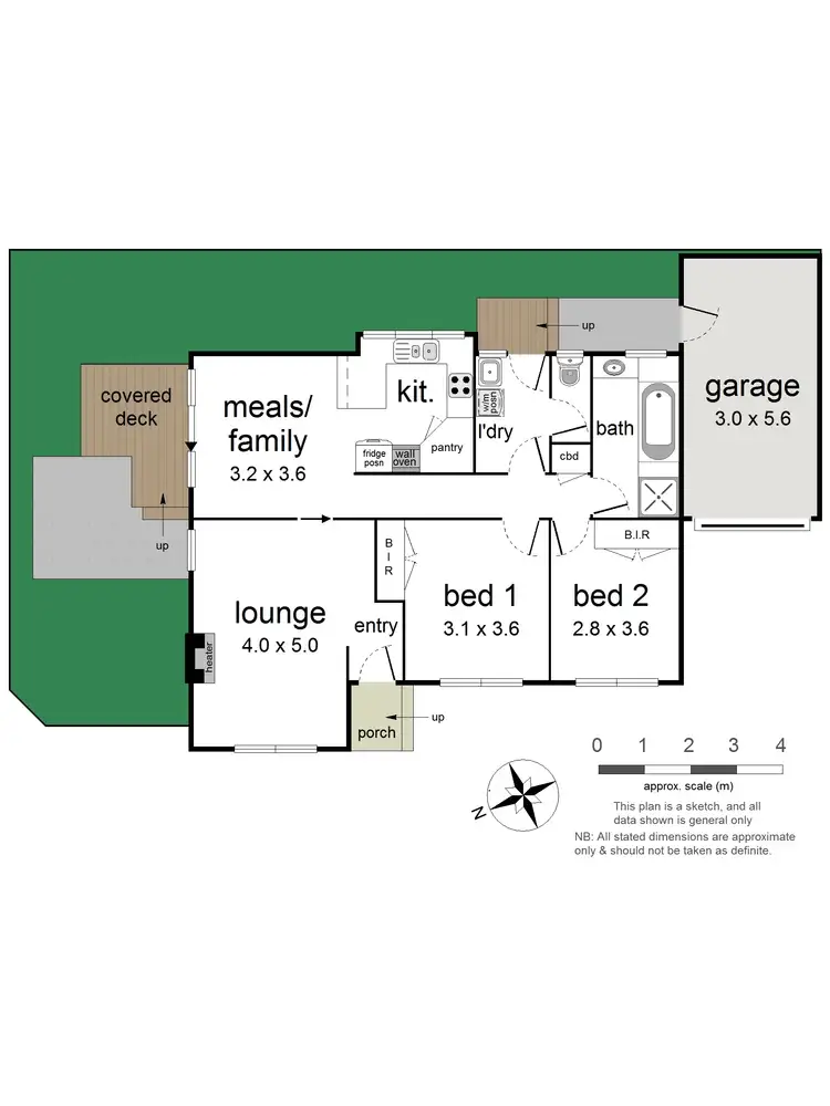 Floorplan of Homely unit listing, 6/27 Leigh Road, Croydon VIC 3136