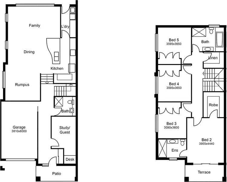 Floorplan of Homely semi-detached listing, 223 Quarry Road, Ryde NSW 2112