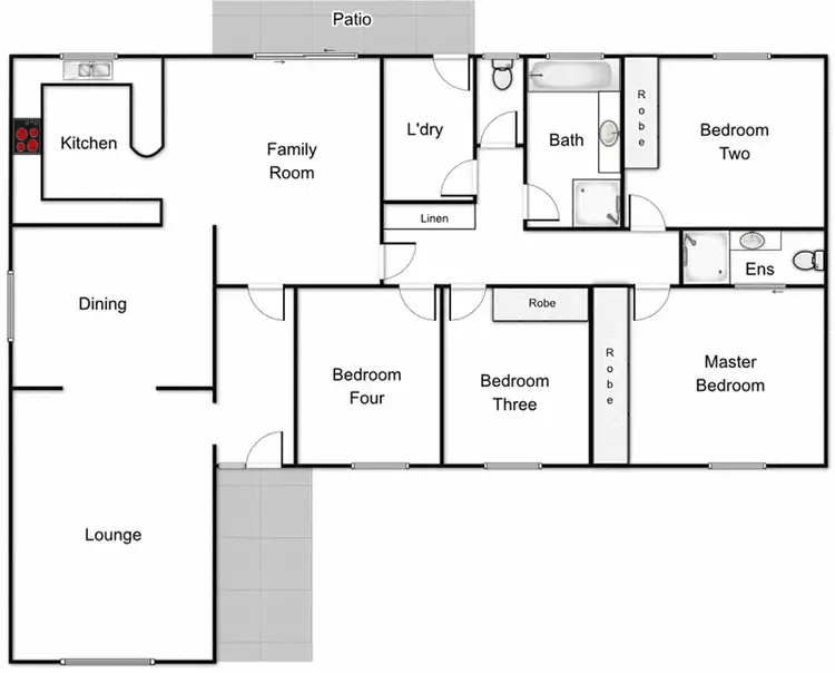 Floorplan of Homely house listing, 21 Collyburl Crescent, Isabella Plains ACT 2905