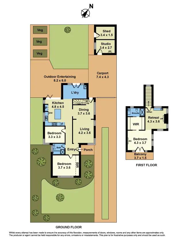 Floorplan of Homely house listing, 102 Market Street, Newport VIC 3015