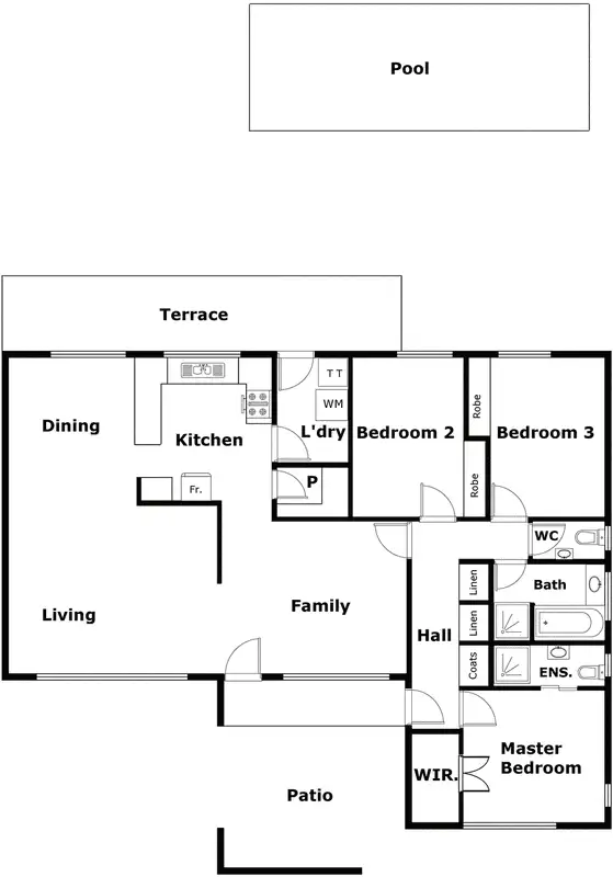 Floorplan of Homely house listing, 17 Gamor Street, Waramanga ACT 2611