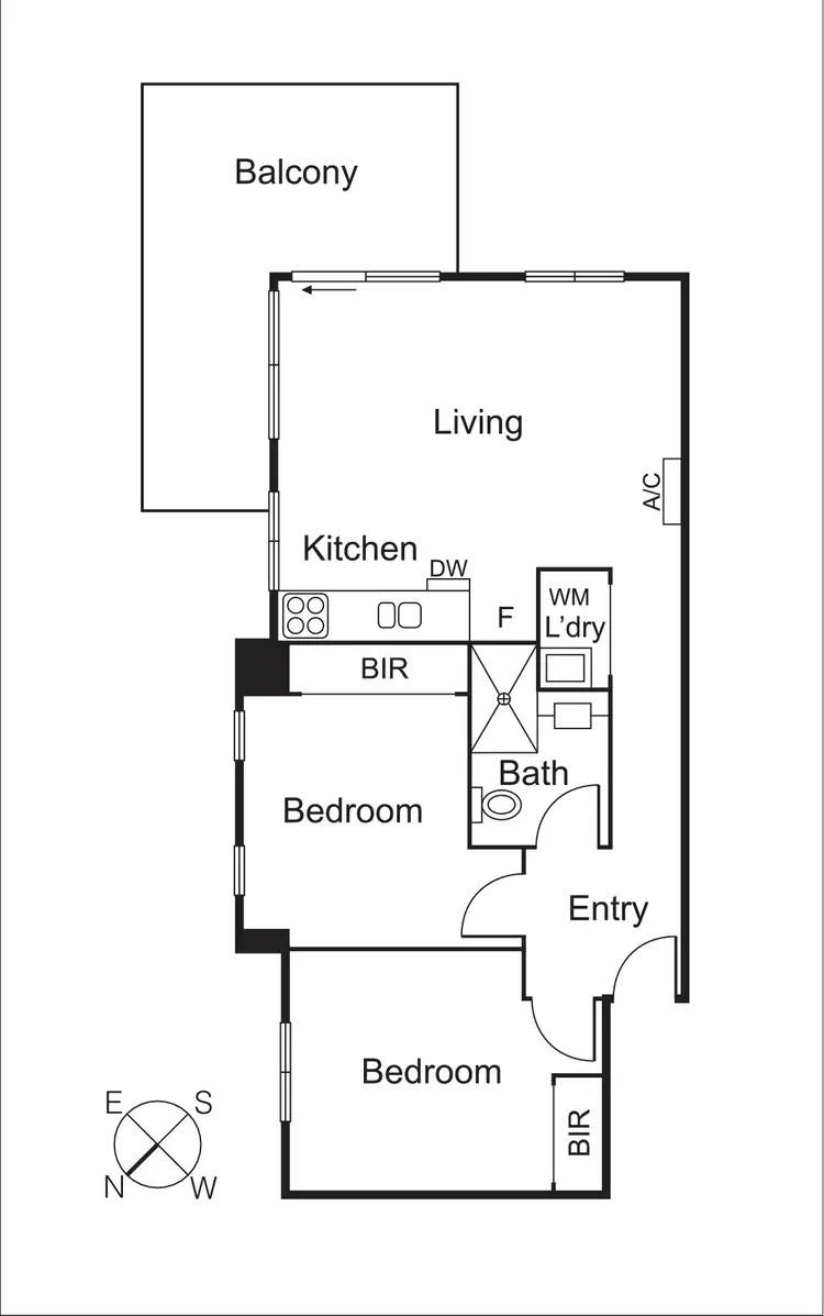 Floorplan of Homely apartment listing, 29/30 Lillimur Road, Ormond VIC 3204
