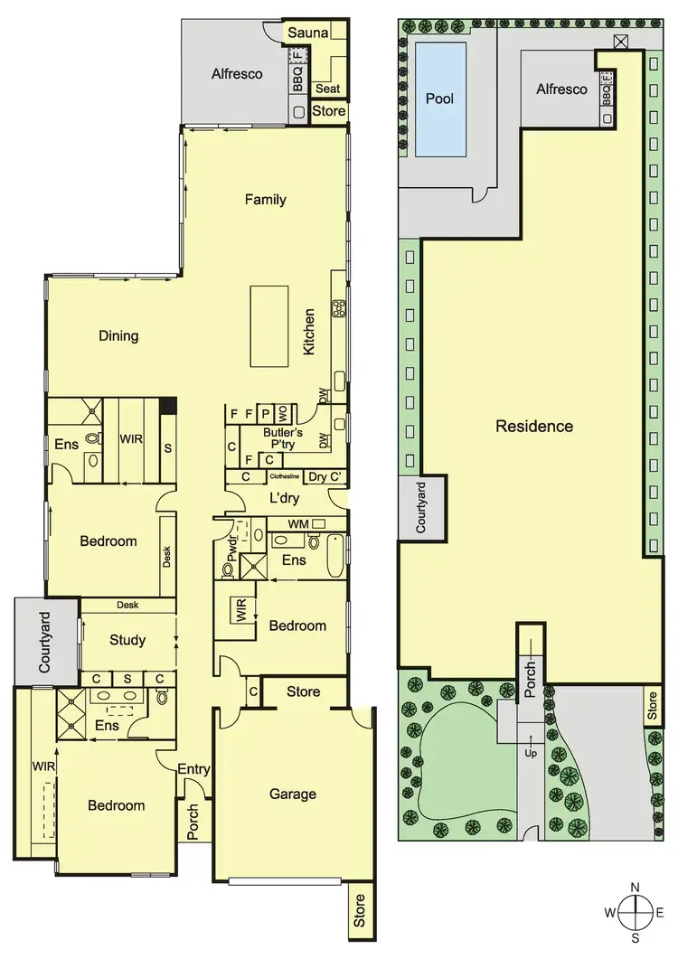 Floorplan of Homely house listing, 78 Bealiba Road, Caulfield South VIC 3162