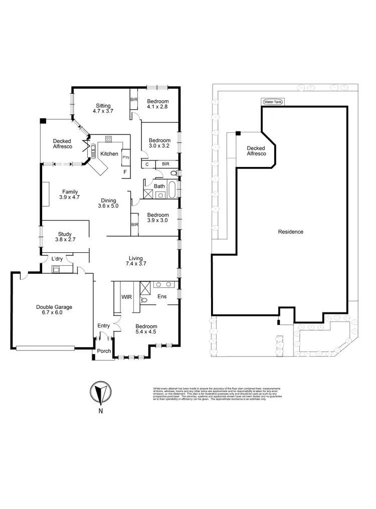 Floorplan of Homely house listing, 15 Ferncroft Drive, South Morang VIC 3752
