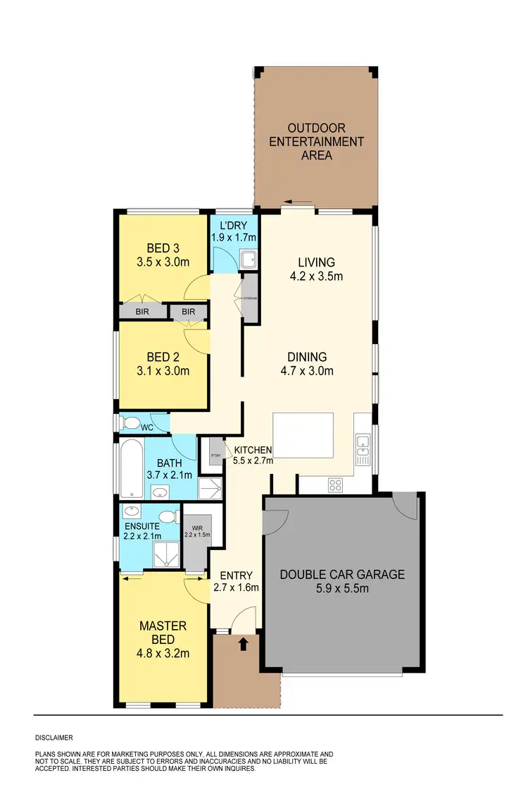 Floorplan of Homely house listing, 6 Fossickers Grove, Ballarat East VIC 3350