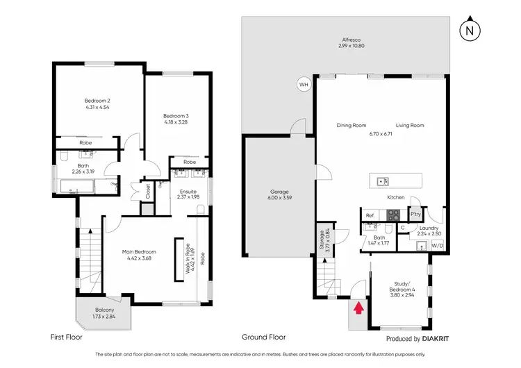 Floorplan of Homely townhouse listing, 4/388 Bluff Road, Sandringham VIC 3191