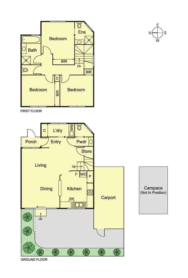 Floorplan of Homely townhouse listing, 4/25 Mayfield Street, St Kilda East VIC 3183
