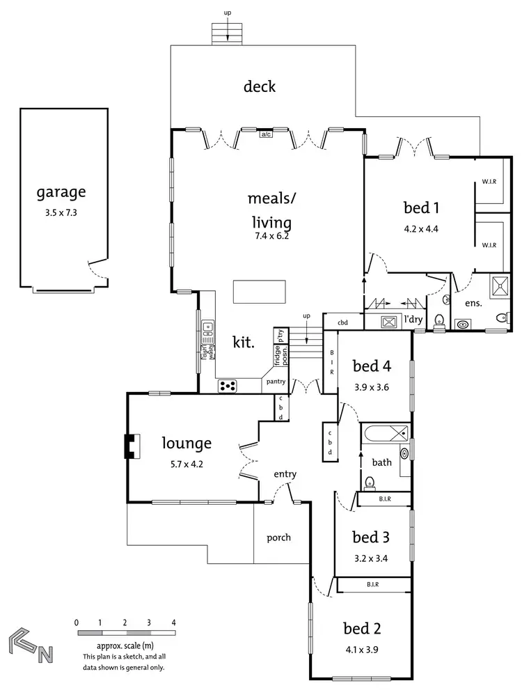 Floorplan of Homely house listing, 35 Halls Parade, Mitcham VIC 3132