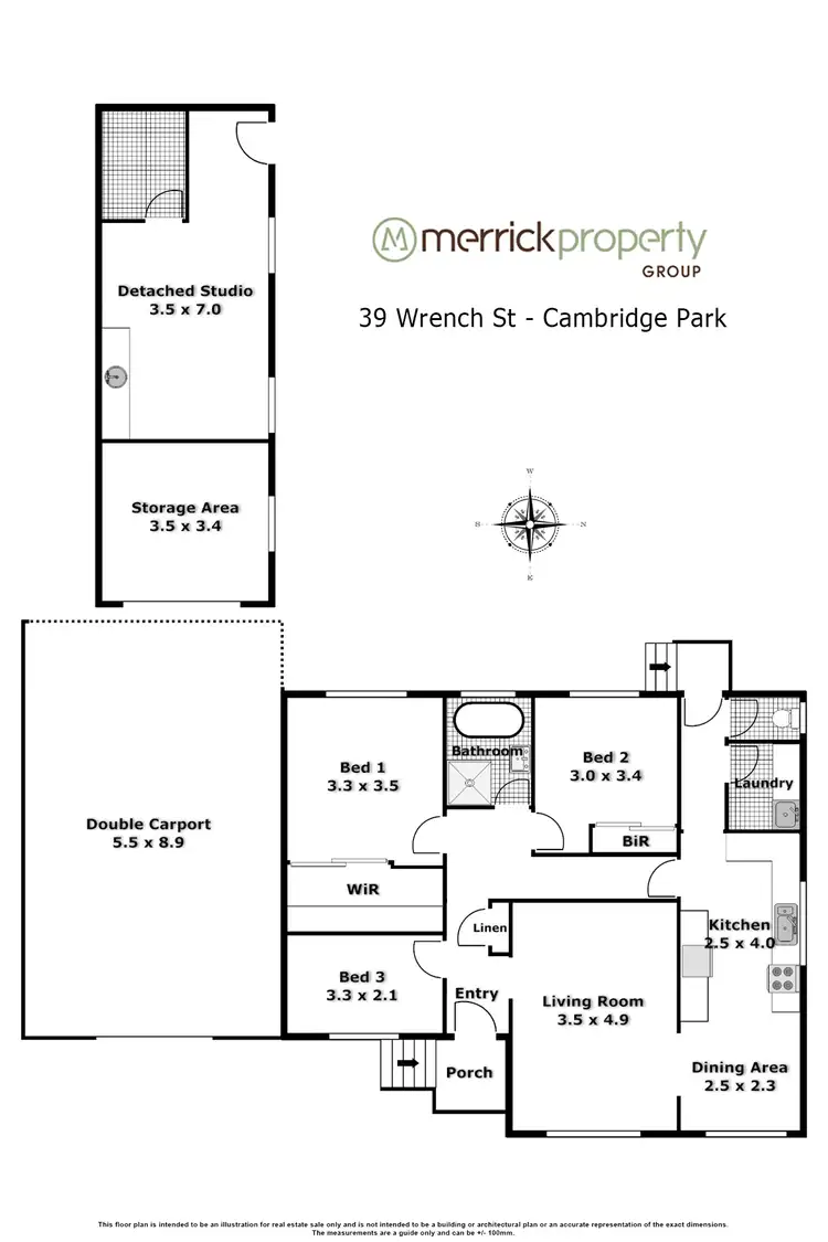 Floorplan of Homely house listing, 39 Wrench Street, Cambridge Park NSW 2747