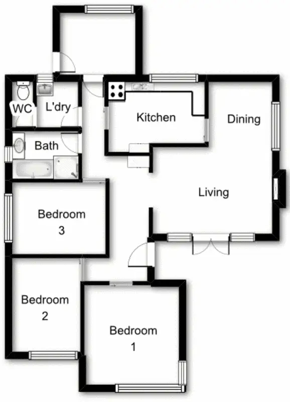 Floorplan of Homely house listing, 60 Raymond Street, Ainslie ACT 2602