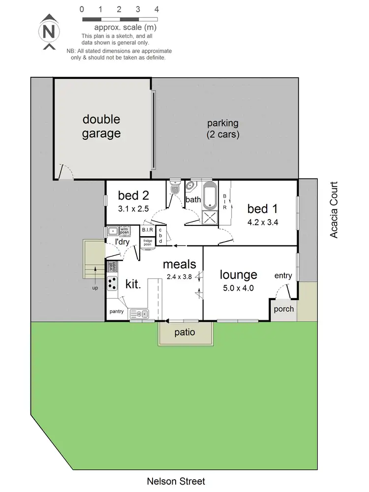 Floorplan of Homely unit listing, 1/22 Nelson Street, Ringwood VIC 3134
